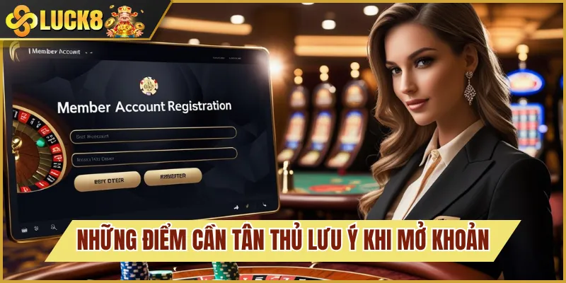 Những điểm cần tân thủ lưu ý khi mở khoản